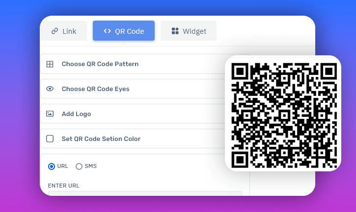 linkable qr code bio pages