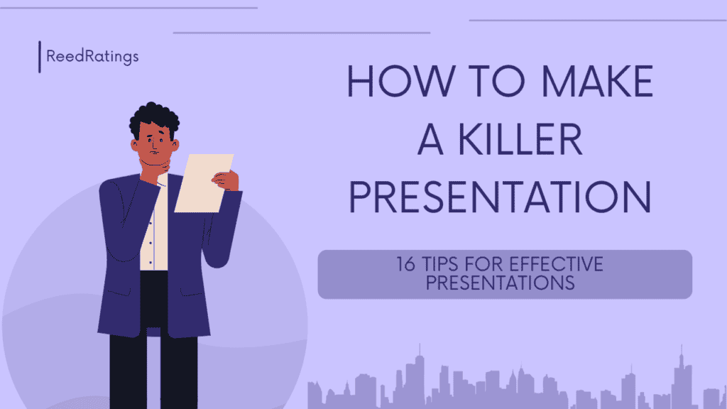 tips for killer presentation