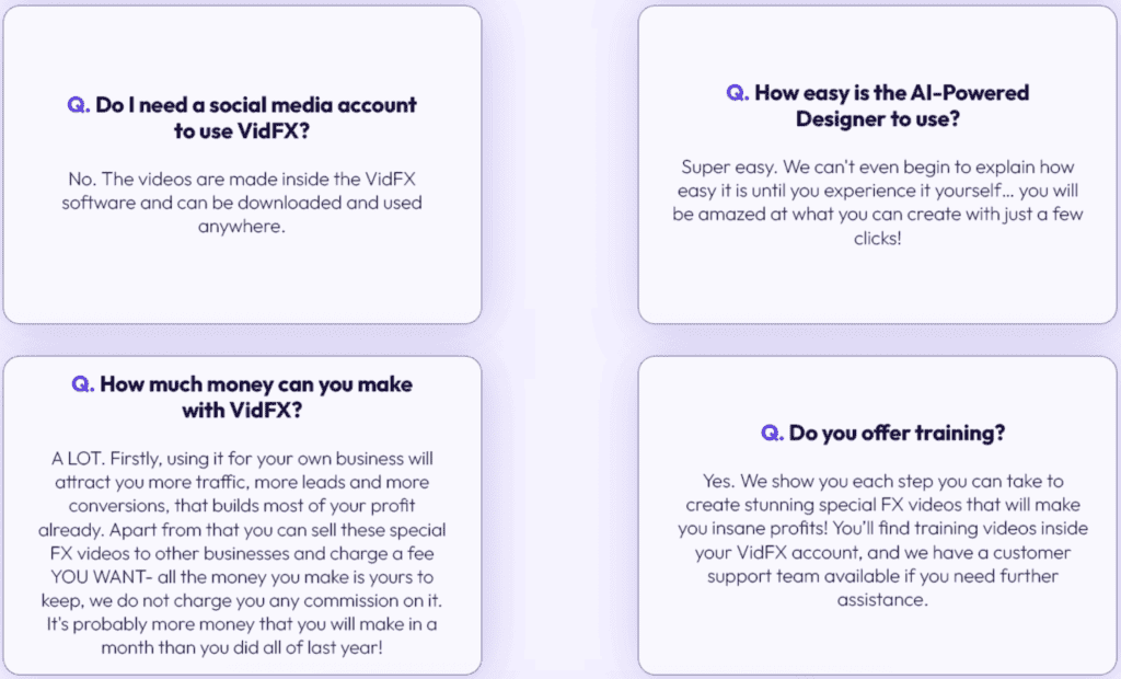 VIDZFX FAQ'S (2) 
