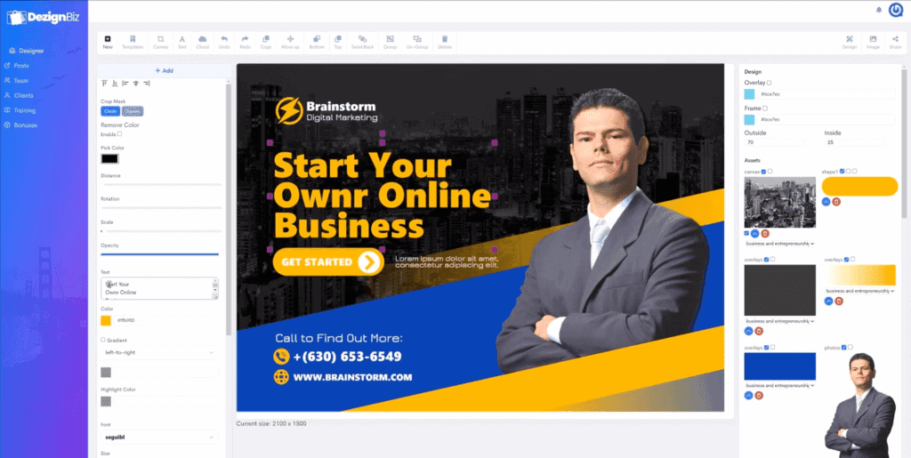DezignBiz Review - Create & Sell Unique Designs dezignbiz members area