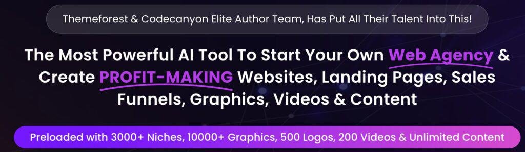 MotoBlaster Review - The Most Powerful AI Tool To Start Your Web Agency motoblaster headline