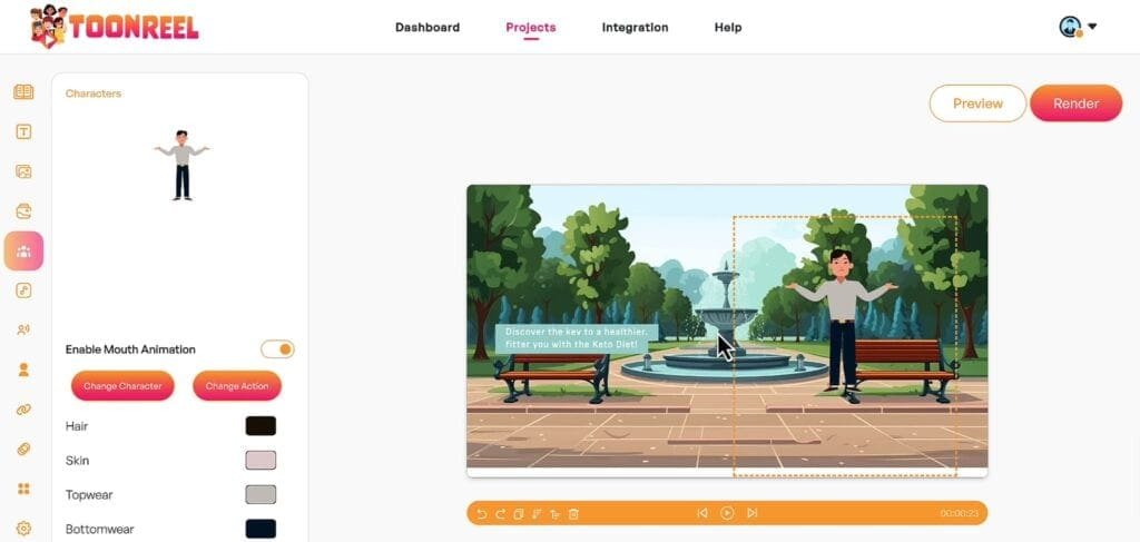 ToonReel Review - Create Disney-Pixar Style Spokesperson Videos toonreel members area