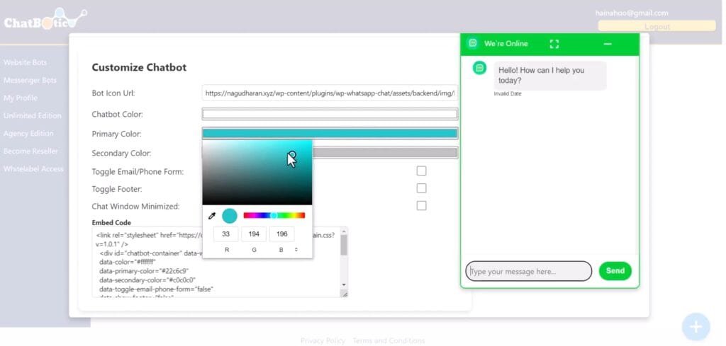 ChatBotic Review - Instantly Supercharge Your Website's Engagement chatbotic members area
