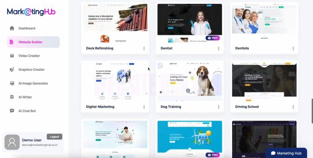 MarketingHub Review - World's First All-In-One AI App Suite marketinghub members area