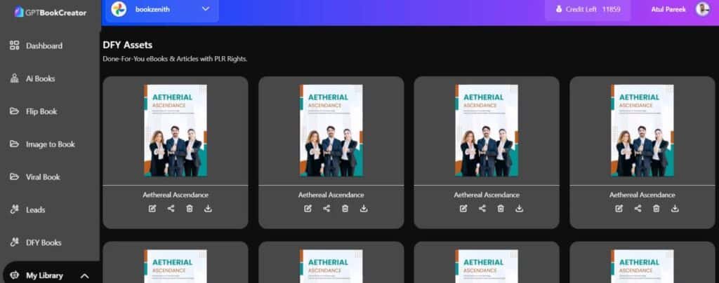 AiGPTBookCreator Review - Write Your Book In 60 Seconds In Any Language AiGPTBookCreator members area