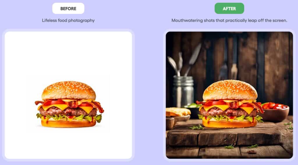 creativio ai  example before and after