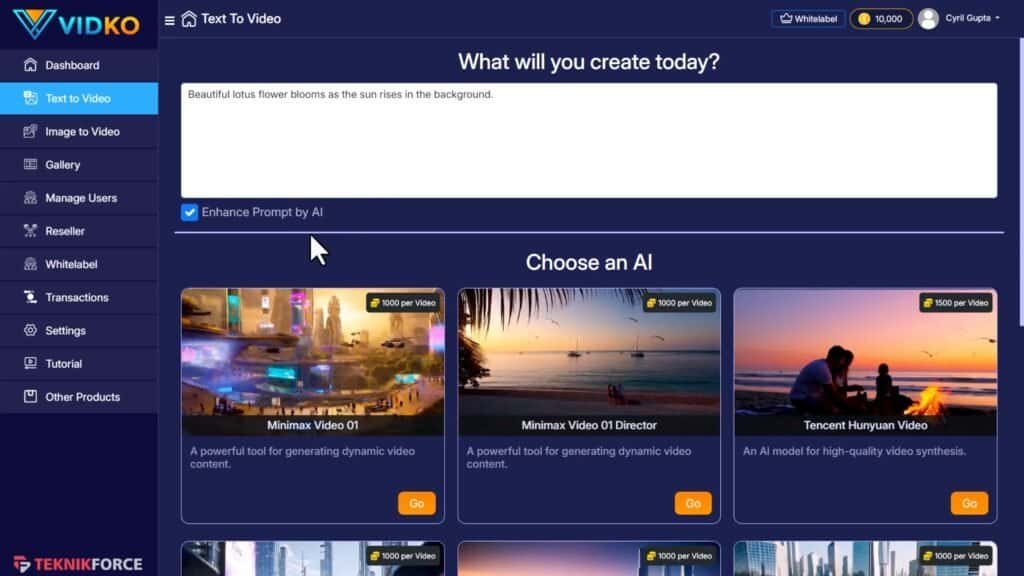 Vidko Review: The Ultimate AI Video Generation & Reselling Platform vidko video creation